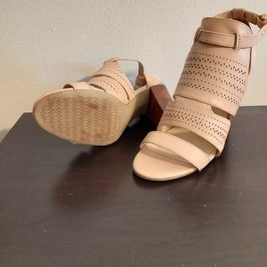 Violet & red marcy suede heel Clearance